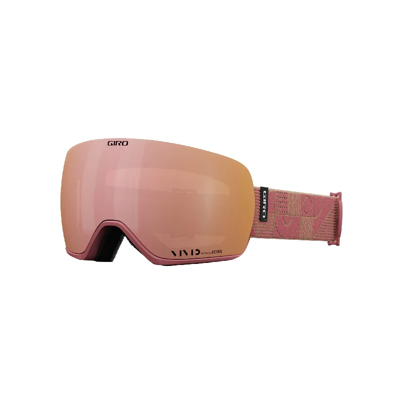 Giro Article II Goggle - Rose Linocut with Vivid Rose Gold & Vivid Infrared Lenses