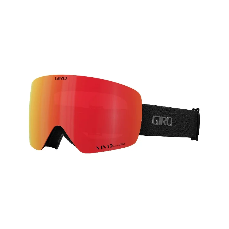 Giro Contour Goggle - Grey Wordmark with Vivid Ember & Vivid Infrared Lenses