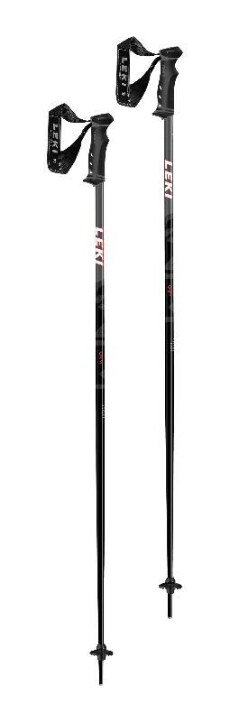 Leki QNTM Ski Poles Red