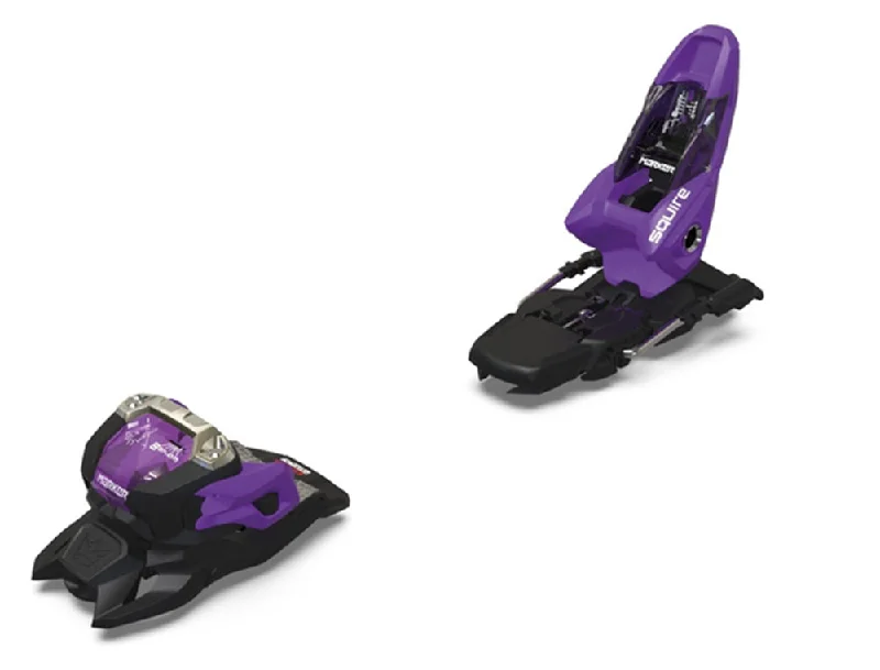 Marker Squire 11 Ski Bindings - Black/Purple 2025