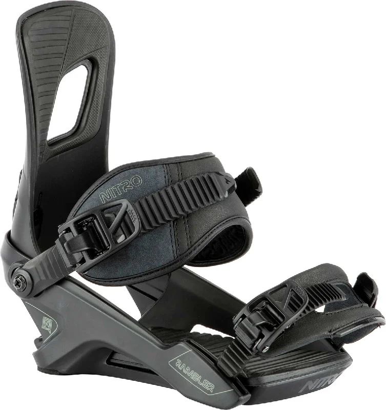 Nitro Rambler  Snowboard Bindings - Ultra Black