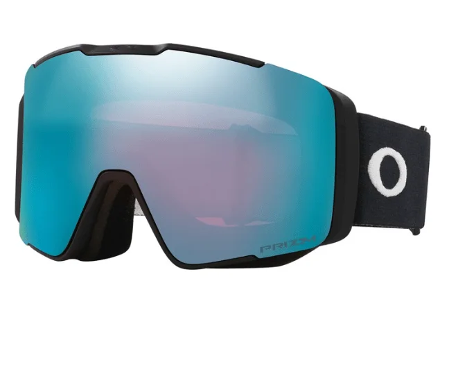 Oakley Line Miner Pro M Goggles Matte Black with Prizm Sapphire Iridium & Prizm Iced Iridium Lenses