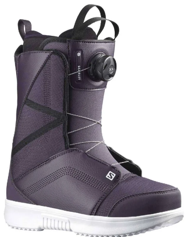 Salomon Scarlett BOA Snowboard Boots - Nightshade Women's 2023