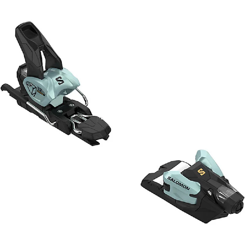 Salomon Strive 12 GW Ski Bindings - Bleached Aqua/Gold 2024