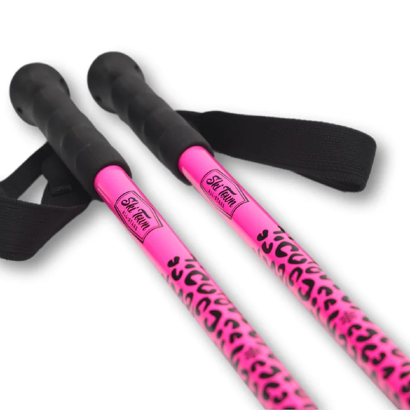 Ski Town All-Stars Pink Pole Posse Ski Poles