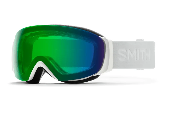 Smith  IO Mag S Goggles White Vapor with ChromaPop Everyday Green Mirror & ChromaPop Storm Blue Sensor Mirror Lenses